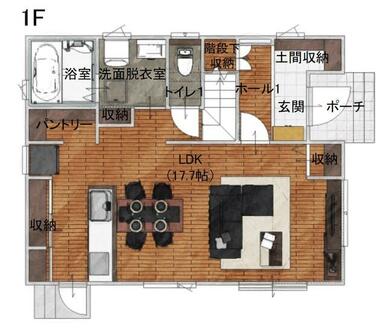 １階平面図です！