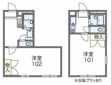 代表的な間取のため実際の間取とは異なる場合があります