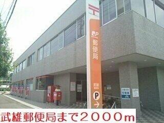 郵便局まで2000m