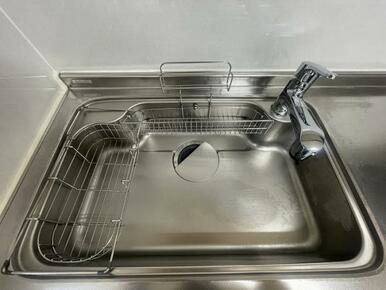 「キッチン」クリーニング済みの水栓です。