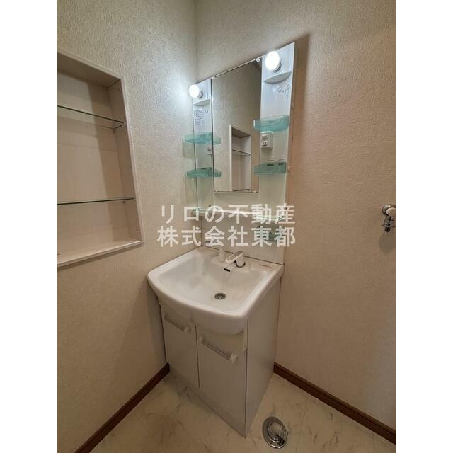 嬉しい洗面台は独立タイプ！