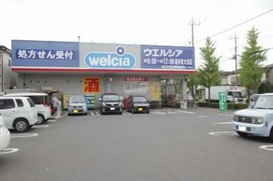 ドラッグストア「ウエルシア」徒歩９分（７１０ｍ）