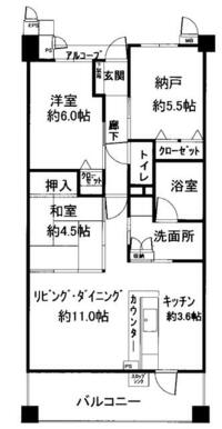 間取図です。