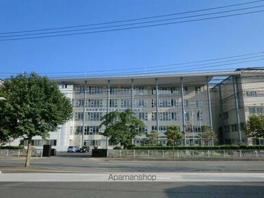 岩手県立一関第二高等学校職員室