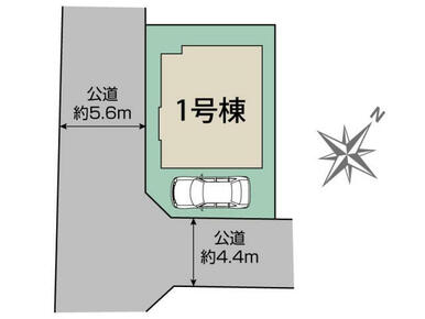 横浜市泉区中田北3丁目1棟 区画図