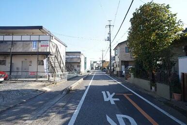 前面道路の様子
