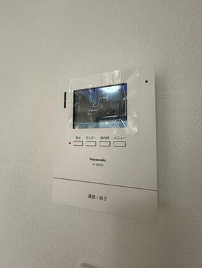 モニター付きインターホン