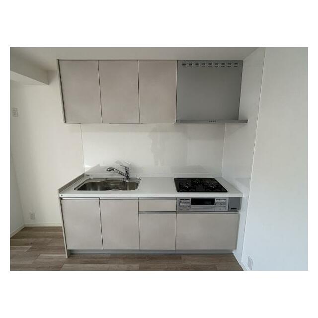 システムキッチンは新品交換をおこないました