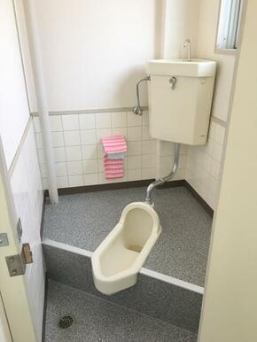 トイレは共用です