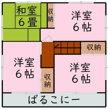 間取り図　２階