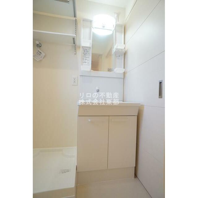 嬉しい洗面台は独立タイプ！