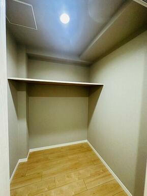 リフォーム済みの納戸の様子