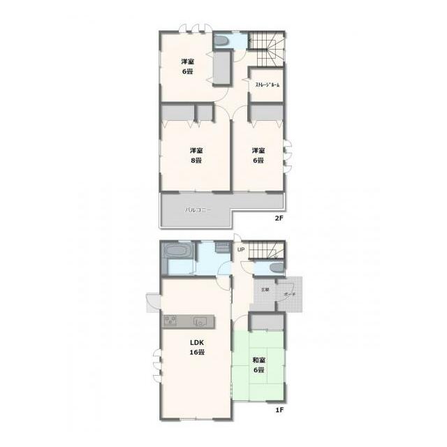 1号棟・4LDK+ストレージルーム