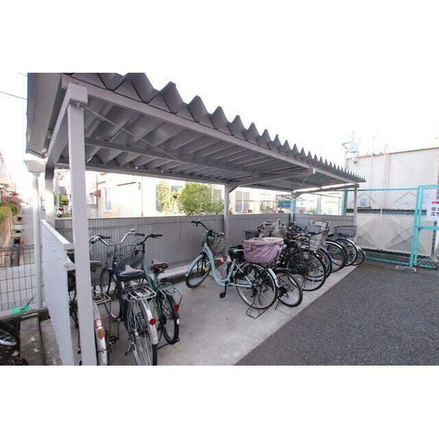 屋根付き駐輪場！