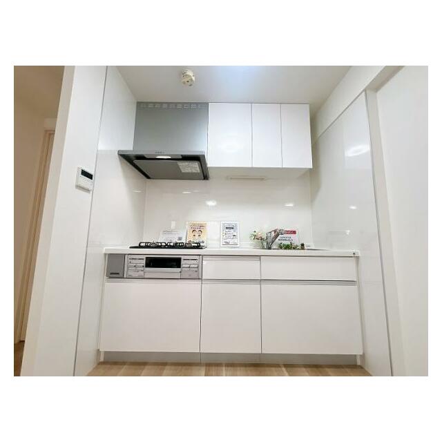 「キッチン」ハウステック製のシステムキッチンに新品交換しました。