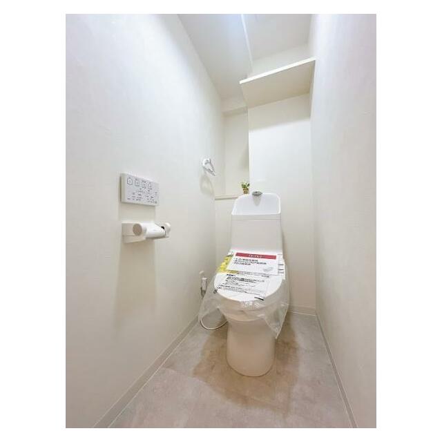 「トイレ」新品交換済みです。