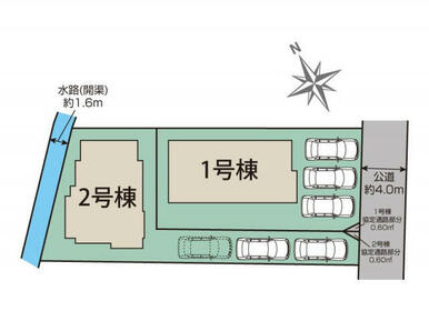 熊本市東区桜木5丁目2期2棟 区画図