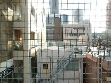 バルコニーから見た景色です。