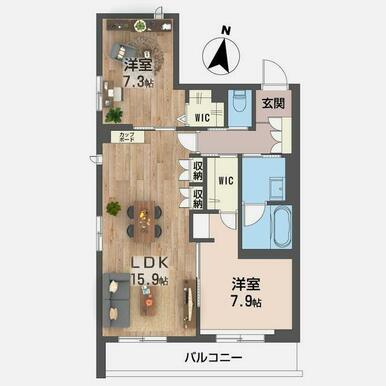 家具等はイメージでございます