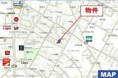 現地案内図