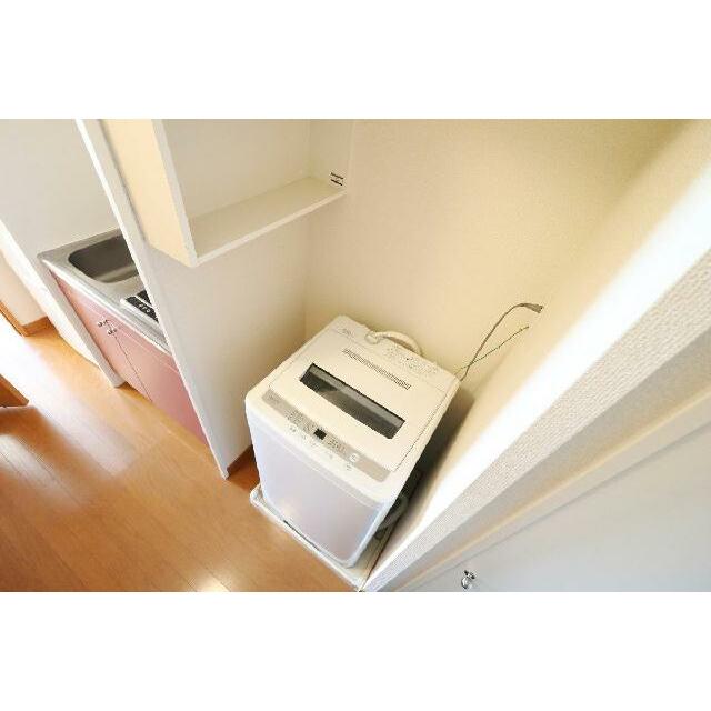 洗濯機完備によりお手軽に引越しが可能！