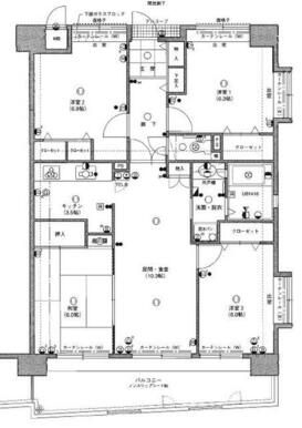 デッドスペースを極力排したワイドスパンの間取り。自由度と居住性の高い設計です