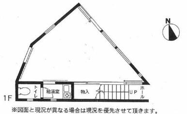 １階の間取り図