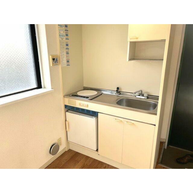 コンパクトなキッチンで掃除もラクラク