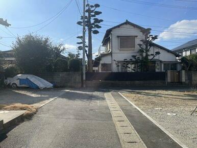 ◆南・西側前面道路◆現地（2026年1月）撮影