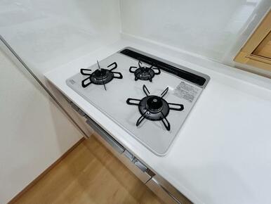 新品交換済みキッチンコンロ