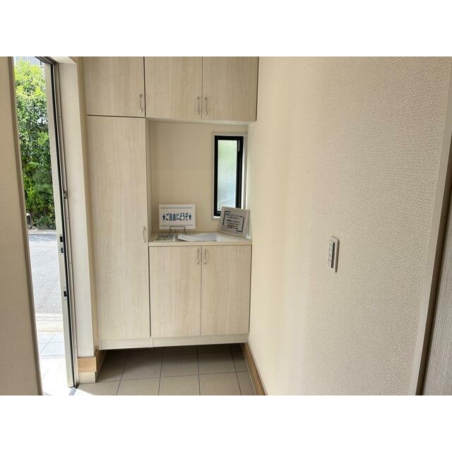 玄関を素敵に演出して運気UP（3号棟）