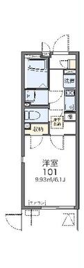 代表的な間取のため実際の間取とは異なる場合があります