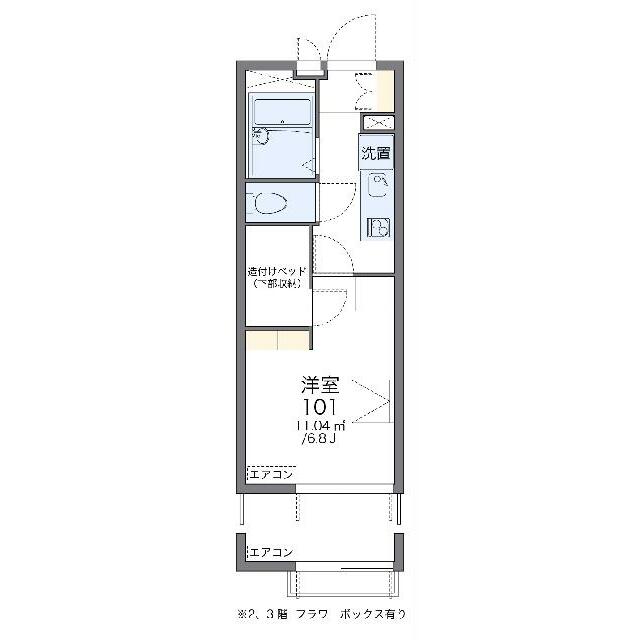 代表的な間取のため実際の間取とは異なる場合があります