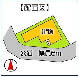 【配置図】レイクサイドヒル八坂台の大型分譲地内です！区画整理された綺麗な分譲地です！