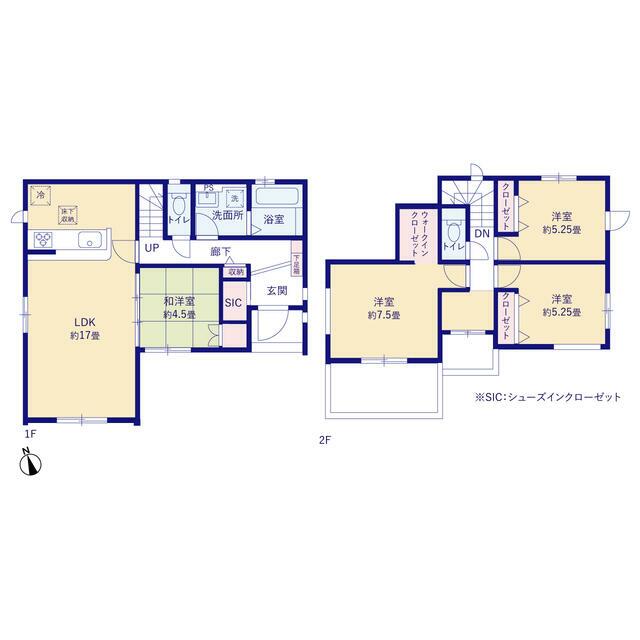 1号棟　間取り図