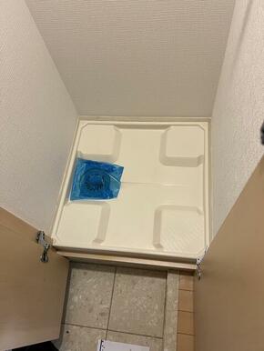 室内洗濯機置場　同タイプ　別部屋参考写真