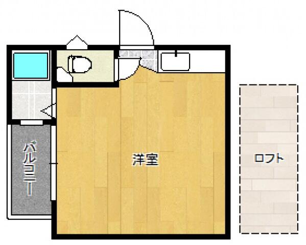 リバティ １０２ ワンルーム 福岡市早良区の貸アパートの物件情報 賃貸 アパート マンション 一戸建て Vrで新しいお部屋探し Roomアート 5f7e0ac77f54ec2132