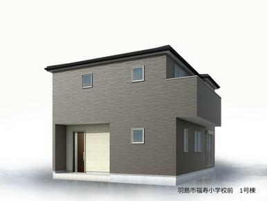 完成予想図（外観）