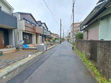 前面道路（私道）