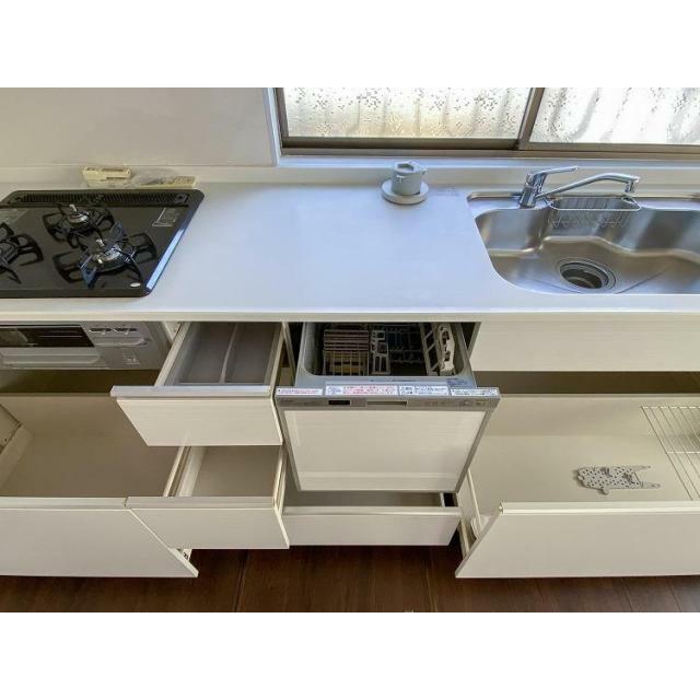 三口コンロ、食洗機