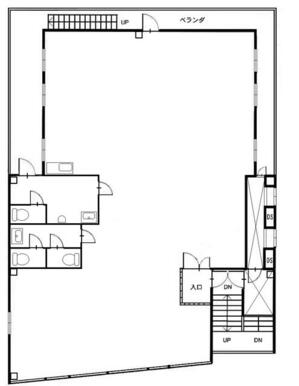 ４Ｆ　６０．１９坪の事務所仕様の区画！賃料・共益費大幅に変更しました！