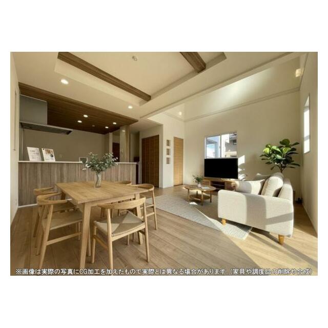 リビングは家族みんなが集まり何気ない出来事も気軽に話せる明るい空間＾＾