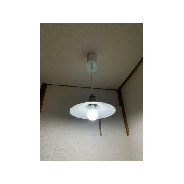 落ち着いた雰囲気の照明が多い物件です