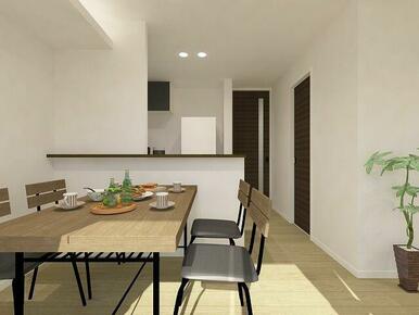 ＬＤＫ完成イメージ。家具や調度品などは含まれません。