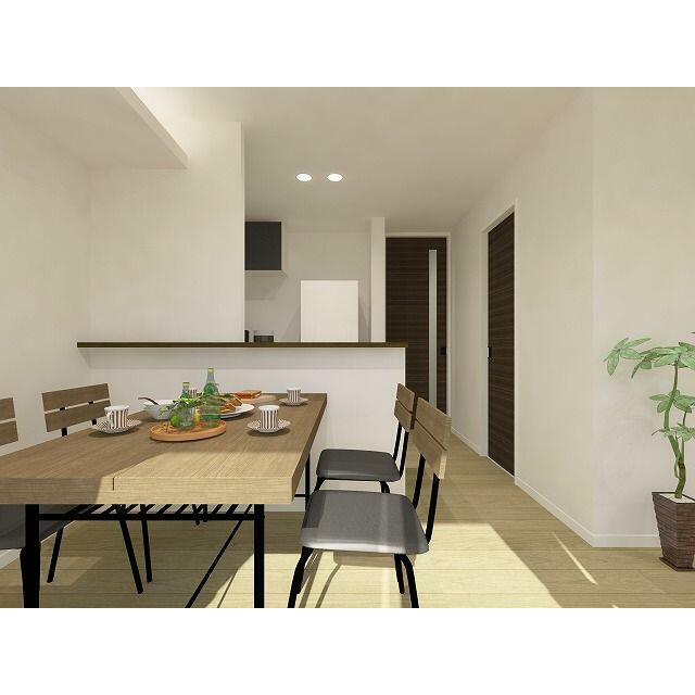 ＬＤＫ完成イメージ。家具や調度品などは含まれません。