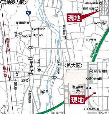 現地案内図