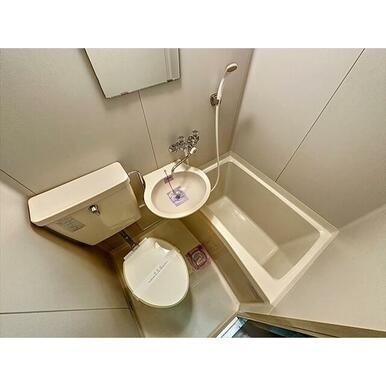 お手入れが簡単な３点ユニット