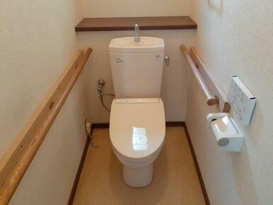 １階と２階にトイレがあります。