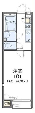 代表的な間取のため実際の間取とは異なる場合があります