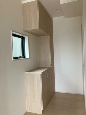 帰宅時にほっと一息つける場所（1号棟）